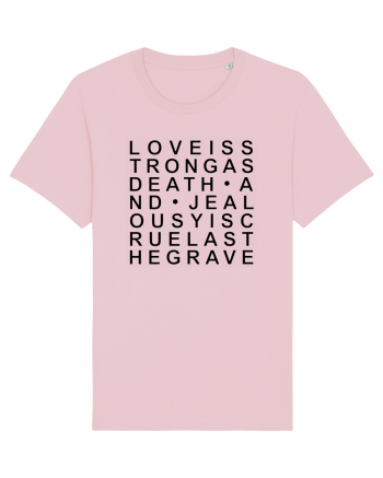 LOVE is strong Cotton Pink