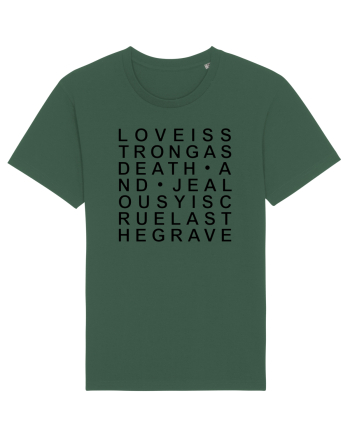 LOVE is strong Bottle Green