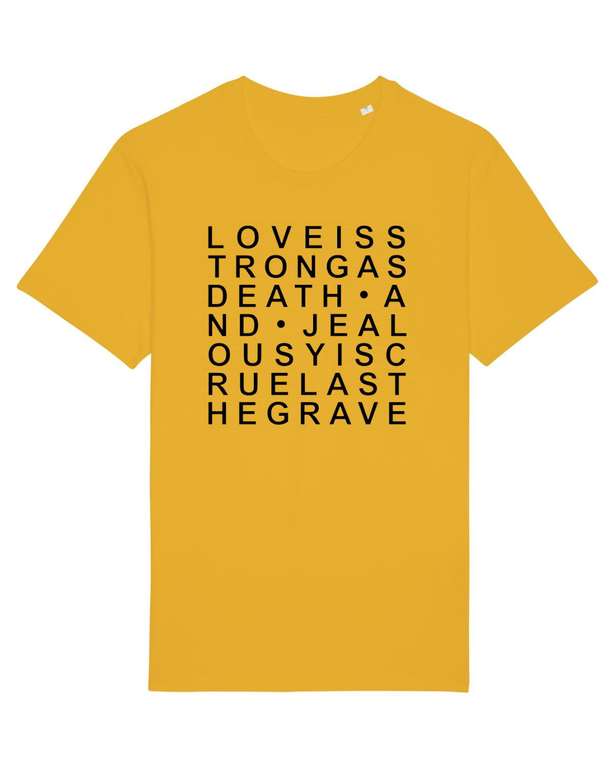 Tricou mânecă scurtă Unisex Rocker Spectra Yellow