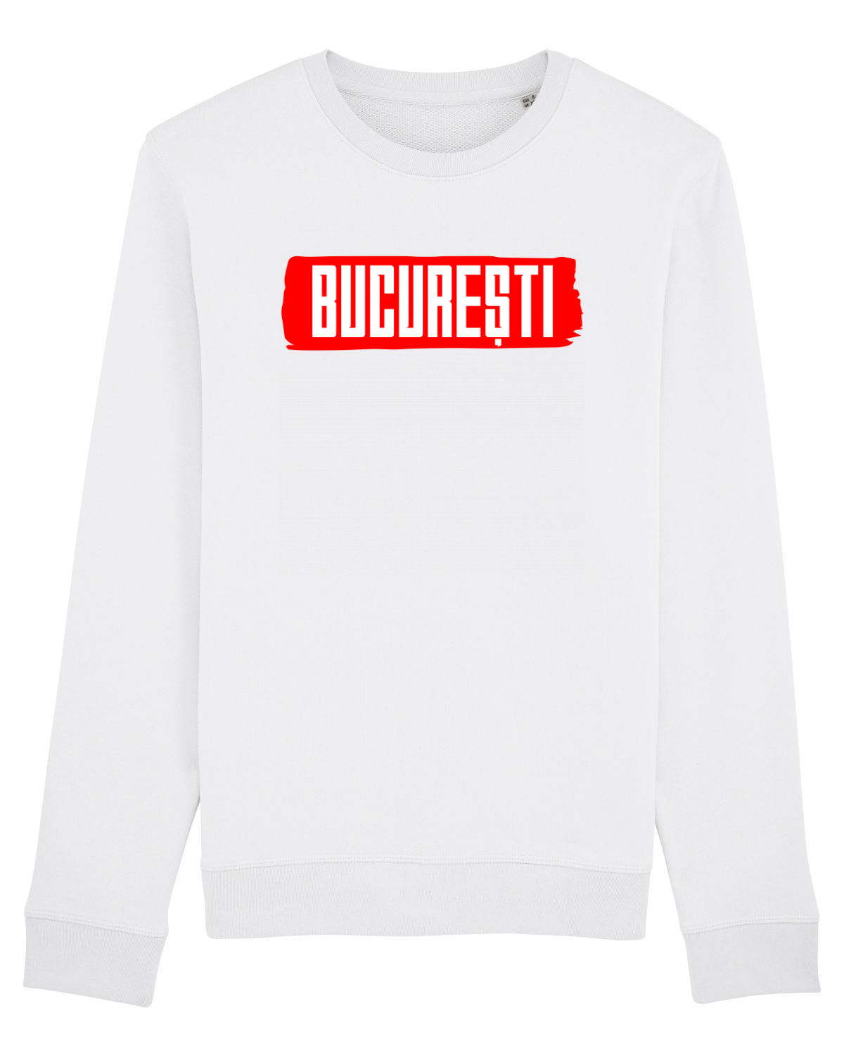 Bluză mânecă lungă Unisex Rise White