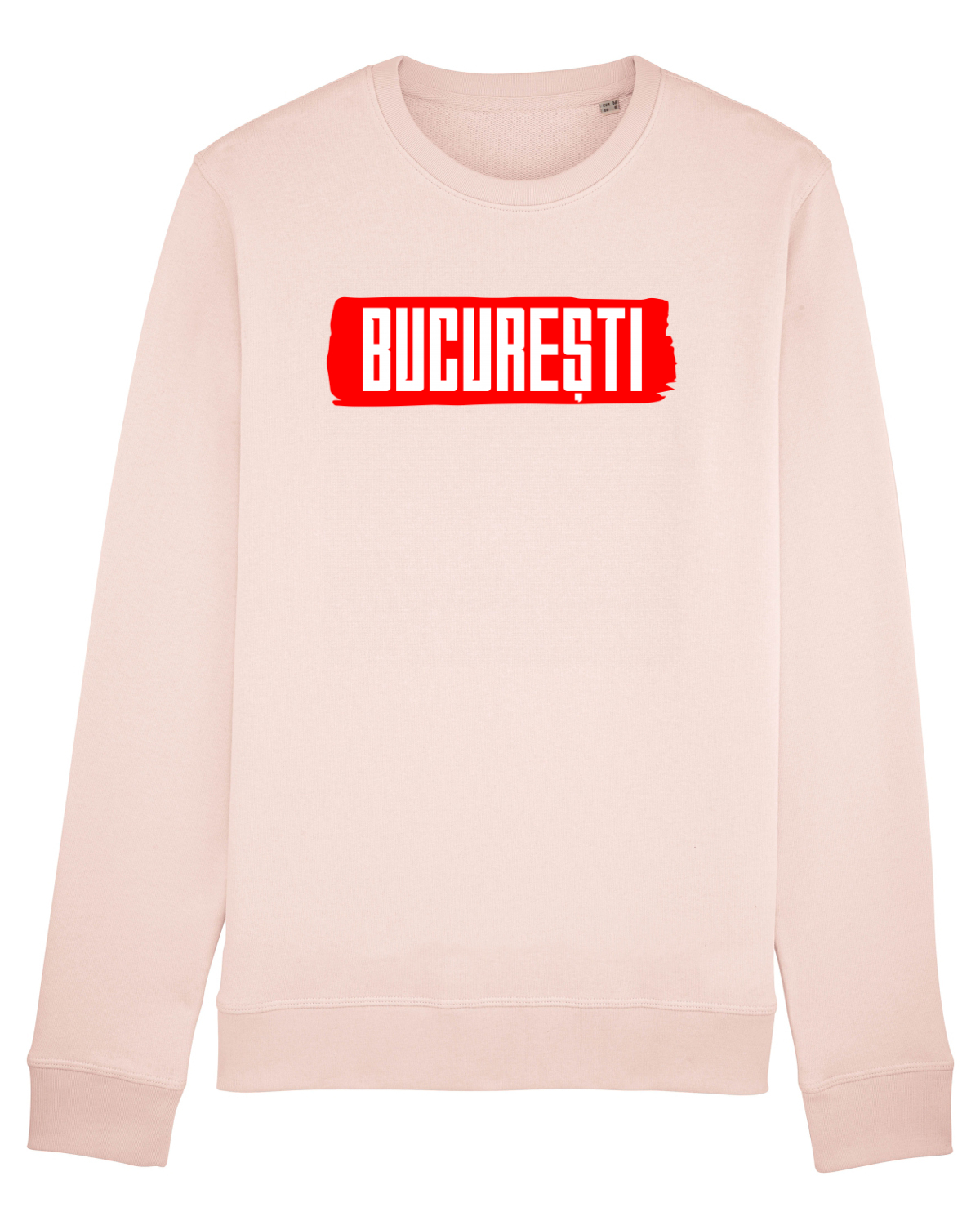 Bluză mânecă lungă Unisex Rise Candy Pink