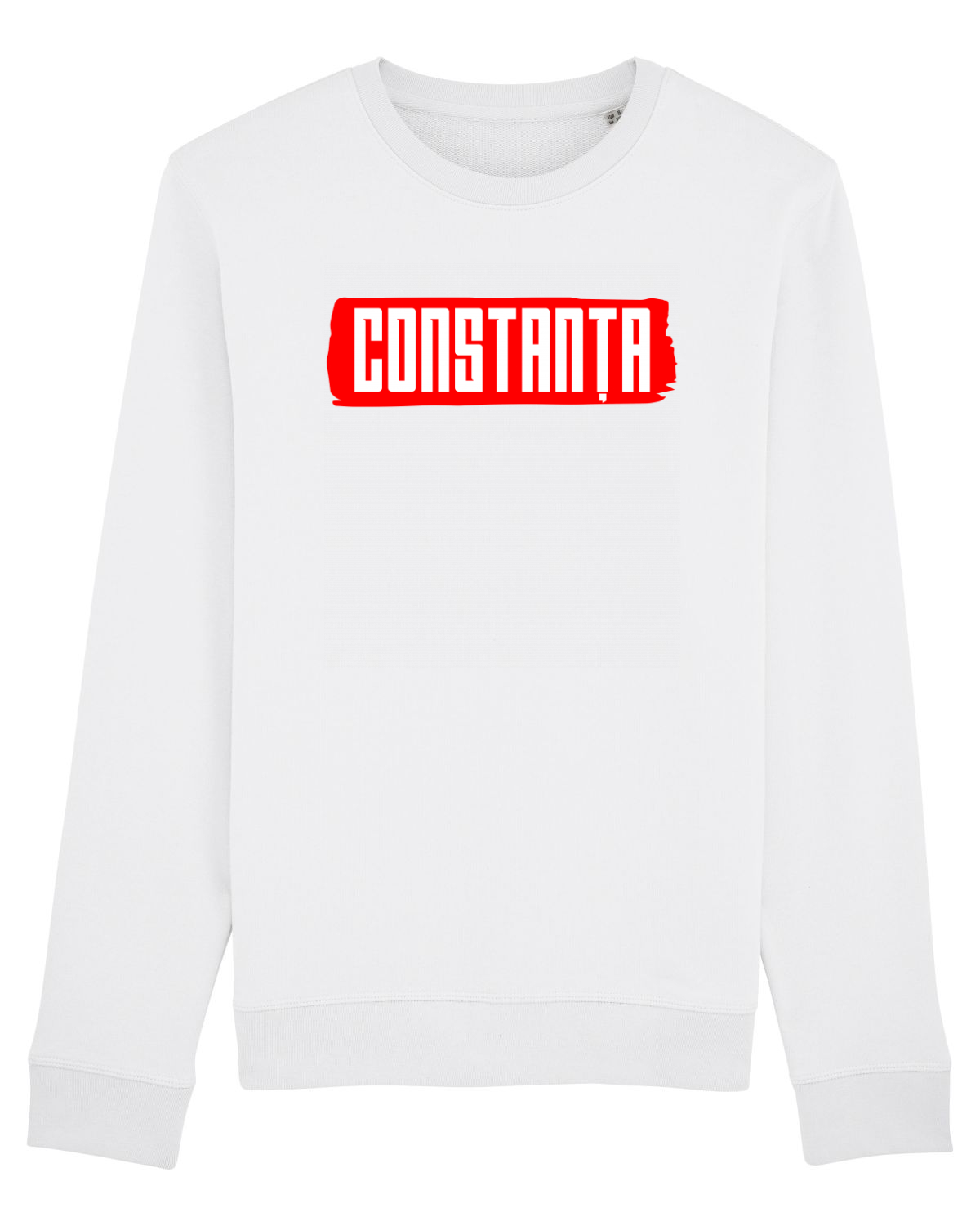 Bluză mânecă lungă Unisex Rise White