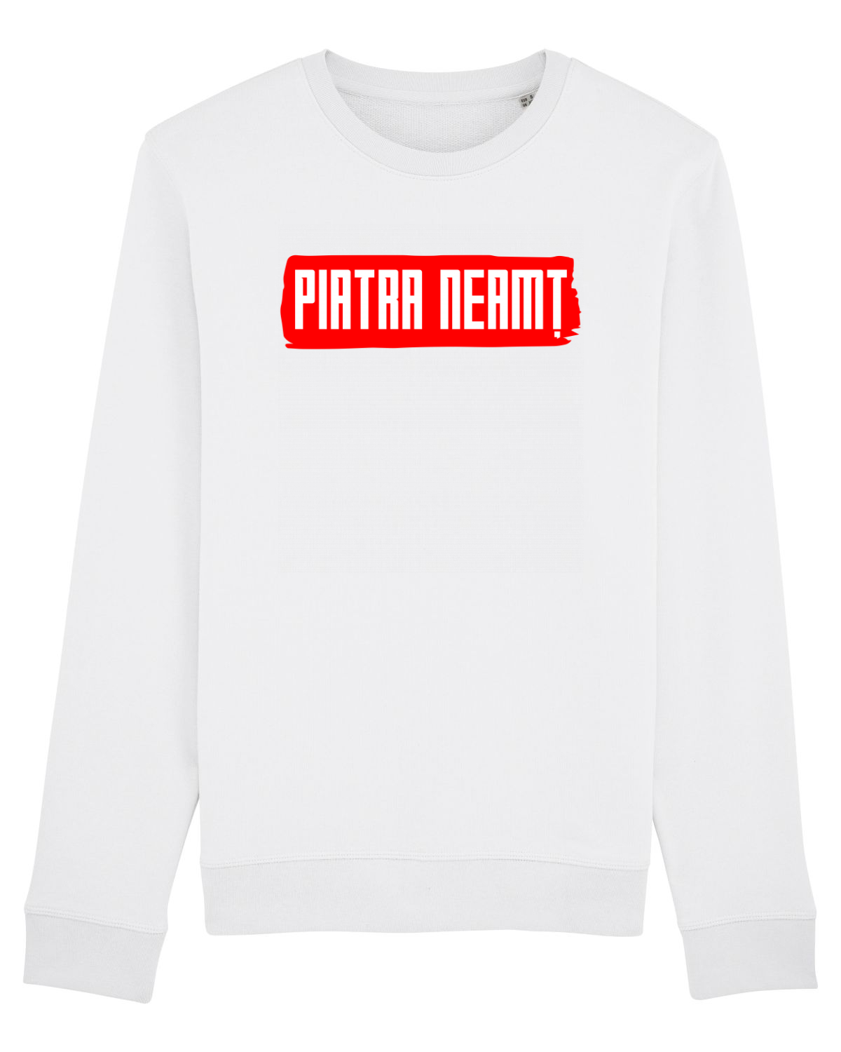 Bluză mânecă lungă Unisex Rise White