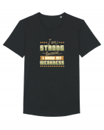 I am strong because I know my weakness Tricou mânecă scurtă guler larg Bărbat Skater