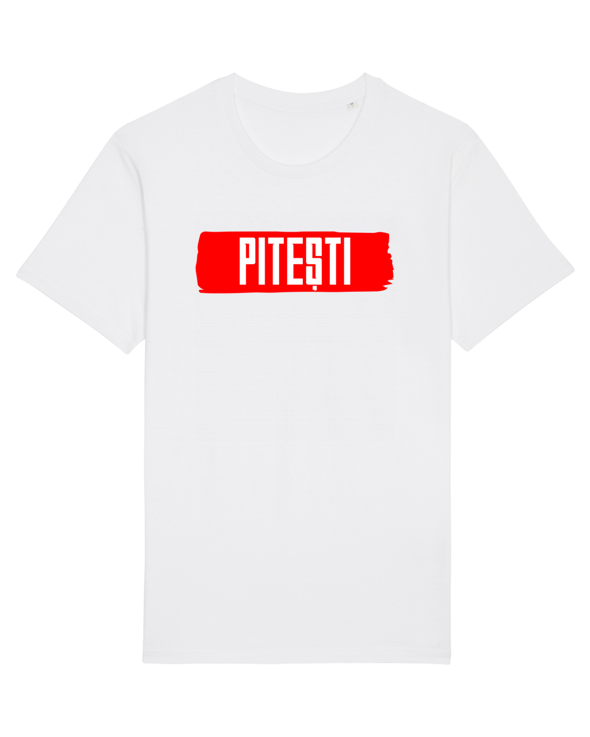 Tricou mânecă scurtă Unisex Rocker White