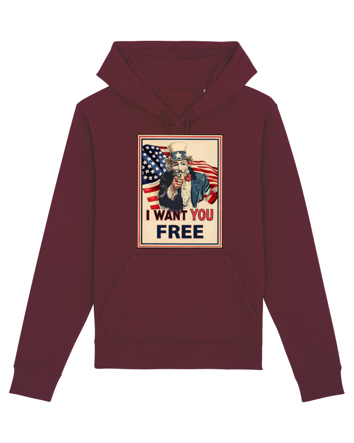 Hanorac Unisex Drummer Burgundy