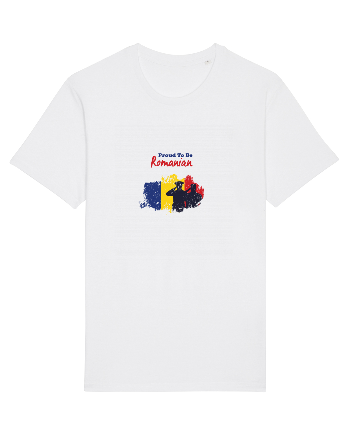 Tricou mânecă scurtă Unisex Rocker White
