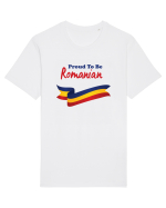 Proud to be Romanian Tricou mânecă scurtă Unisex Rocker