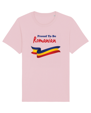 Proud to be Romanian Cotton Pink