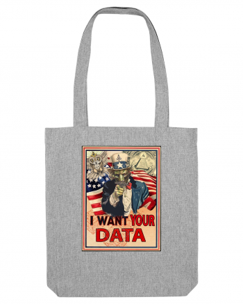 i want your data Heather Grey