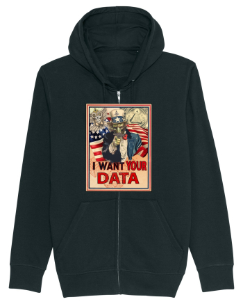 i want your data Black