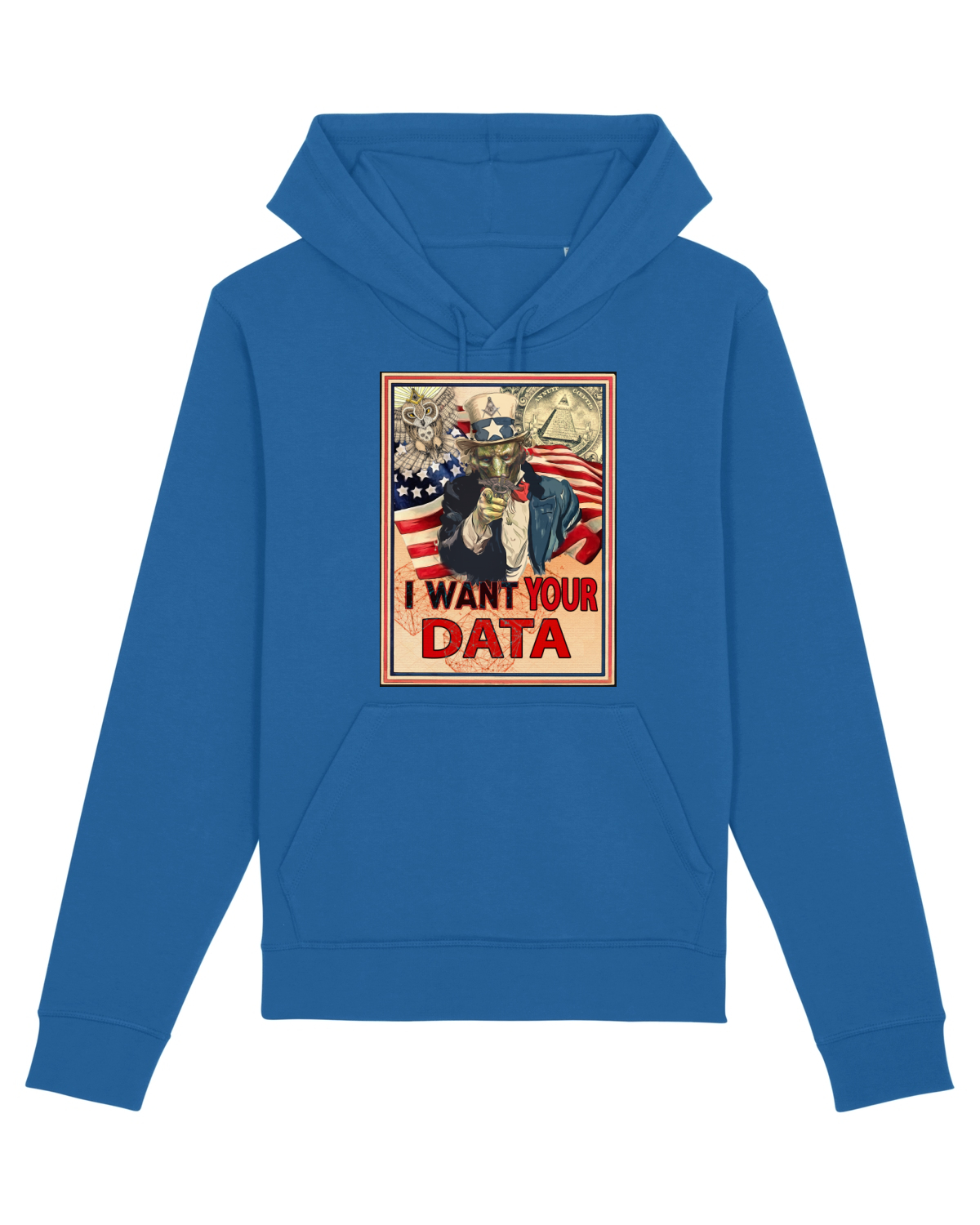 Hanorac Unisex Drummer Royal Blue