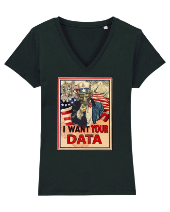 i want your data Black
