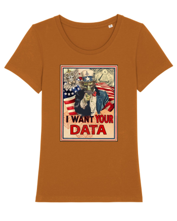 i want your data Roasted Orange