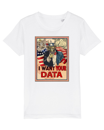i want your data White