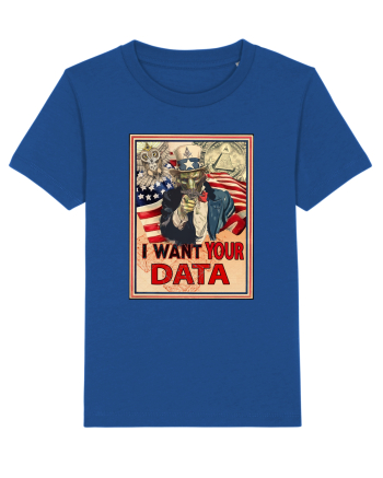 i want your data Majorelle Blue