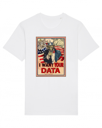 i want your data White