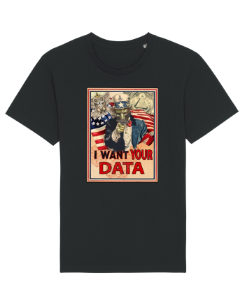 i want your data Black