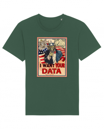 i want your data Bottle Green