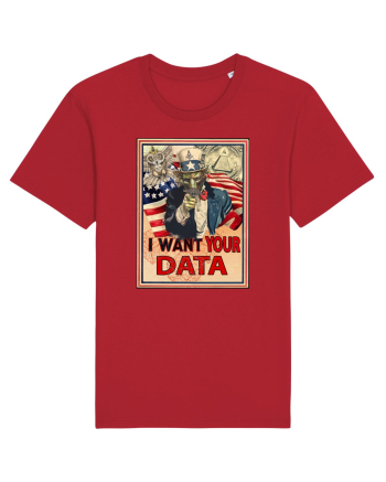 i want your data Red