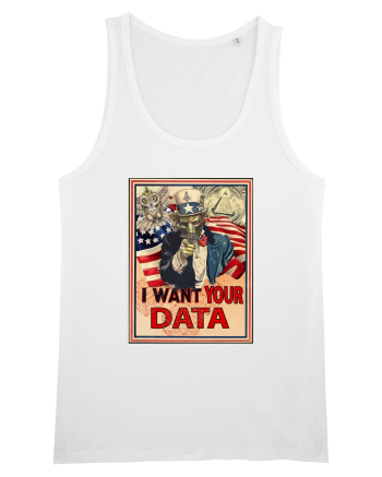 i want your data White