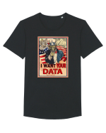 i want your data Tricou mânecă scurtă guler larg Bărbat Skater