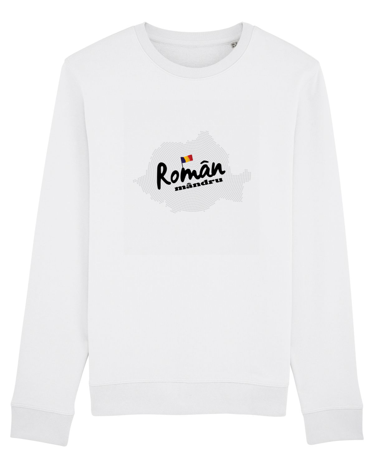 Bluză mânecă lungă Unisex Rise White