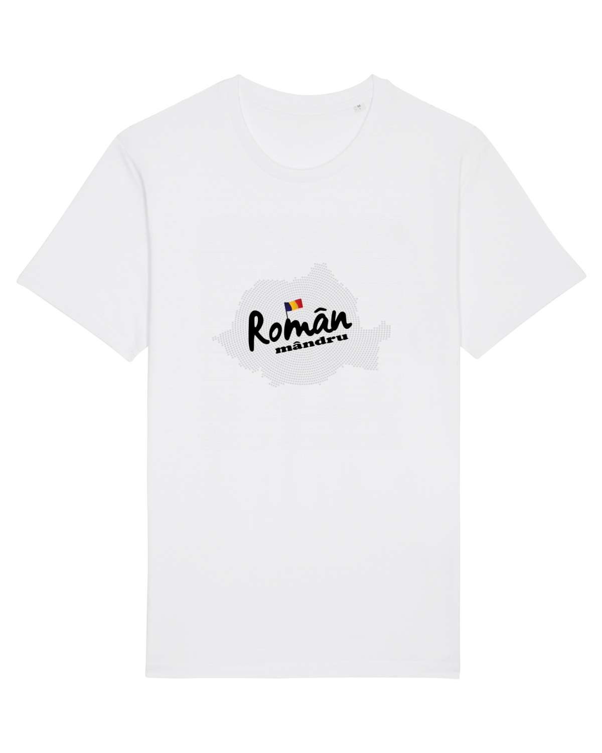 Tricou mânecă scurtă Unisex Rocker White