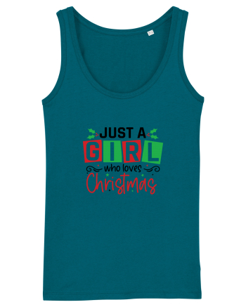 Just a Girl Who Loves Christmas Ocean Depth