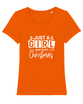 Just a Girl Who Loves Christmas (alb) Bright Orange