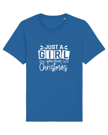 Just a Girl Who Loves Christmas (alb) Royal Blue