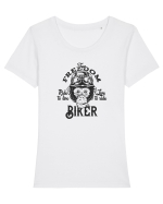 True Freedom Biker Tricou mânecă scurtă guler larg fitted Damă Expresser