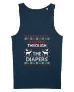 Dashing Through The Diapers Ugly Sweater Maiou Bărbat Runs