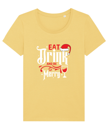 Eat, Drink and Be Merry (versiune 1) alb Jojoba