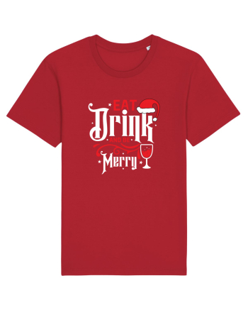 Eat, Drink and Be Merry (versiune 1) alb Red