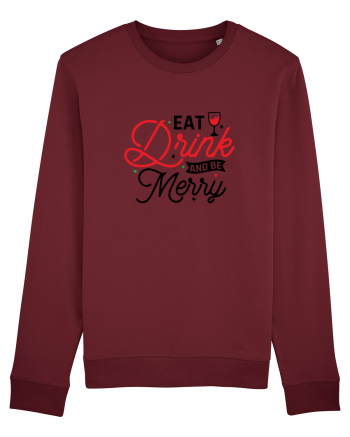 Eat, Drink and Be Merry (versiune 2) Burgundy