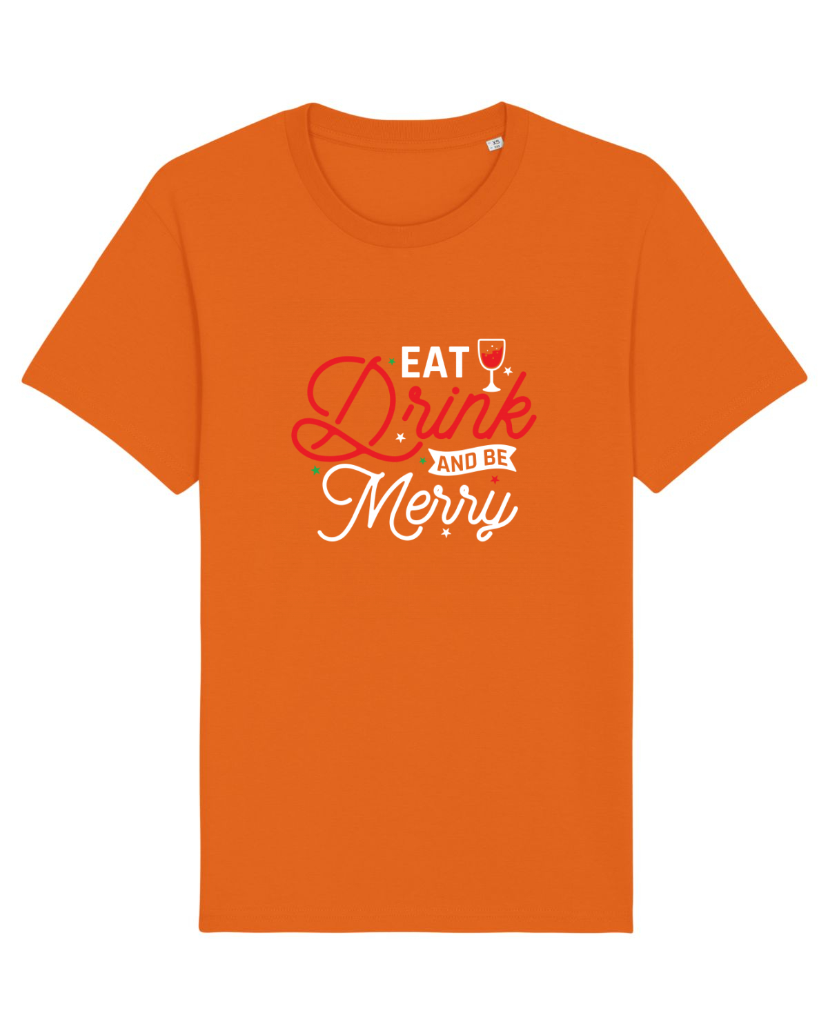 Tricou mânecă scurtă Unisex Rocker Bright Orange