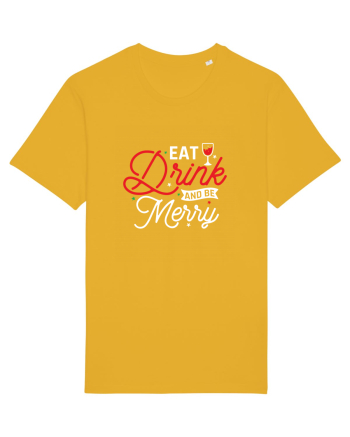 Eat, Drink and Be Merry (versiune 2) alb Spectra Yellow