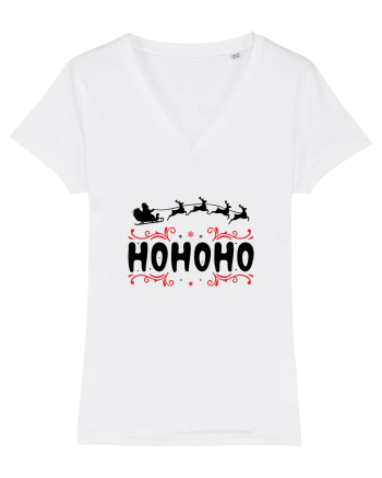 Ho Ho Ho (Moș Crăciun) negru White