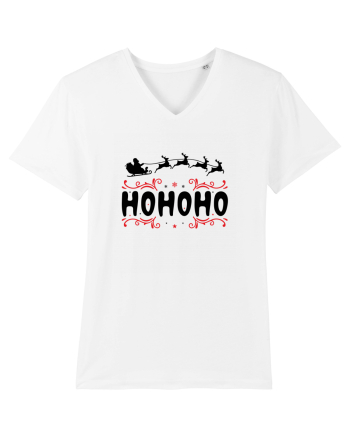 Ho Ho Ho (Moș Crăciun) negru White