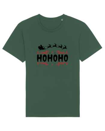 Ho Ho Ho (Moș Crăciun) negru Bottle Green