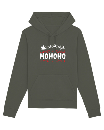 Ho Ho Ho (Moș Crăciun) alb Khaki