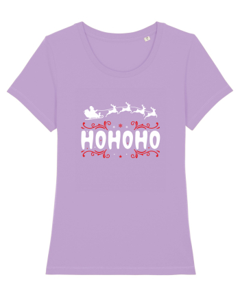 Ho Ho Ho (Moș Crăciun) alb Lavender Dawn