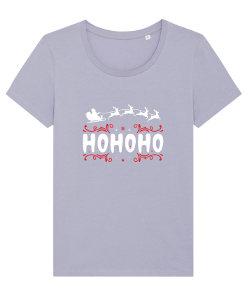 Ho Ho Ho (Moș Crăciun) alb Lavender
