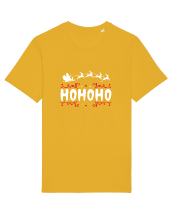 Ho Ho Ho (Moș Crăciun) alb Spectra Yellow