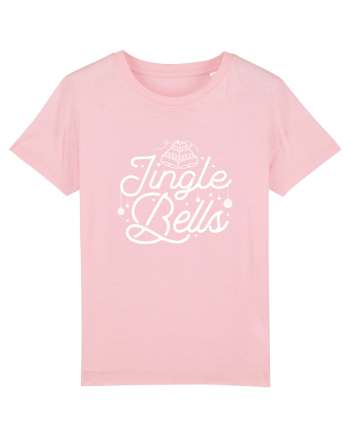 Jingle Bells (Crăciun) alb Cotton Pink