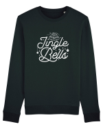 Jingle Bells (Crăciun) alb Bluză mânecă lungă Unisex Rise