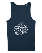 Jingle Bells (Crăciun) alb Maiou Bărbat Runs