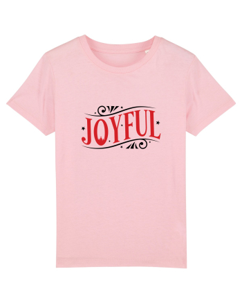 Joyful (Crăciun) Cotton Pink