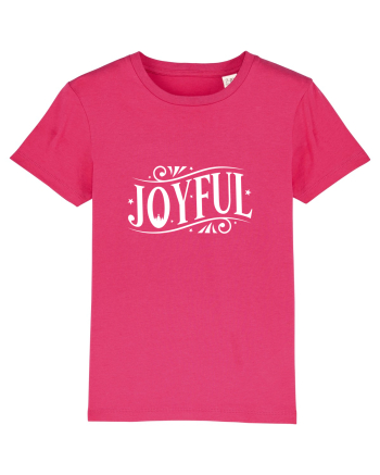 Joyful (Crăciun) alb Raspberry